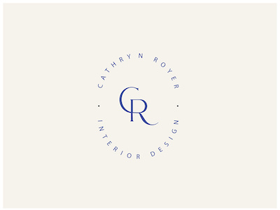 Cathryn Royer branding design identity logo