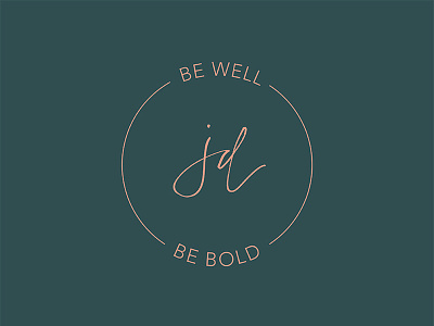 Jennifer Diaz branding design fitness identity logo wellness