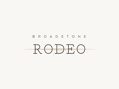 Broadstone Rodeo – Honor Creative branding design identity logo