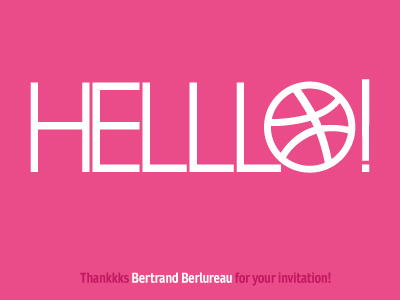 HELLLO! first shot helllo typeface welcome