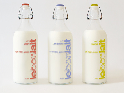 LEBONLAIT graphic design lait lebonlait milk package packaging design