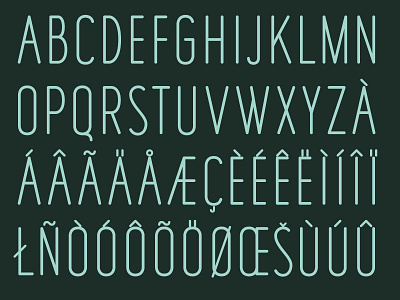 'Fisher's Lair' Typeface Preview