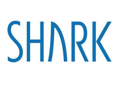 SHARK blue design font design graphic design ocean sea shark squales typeface