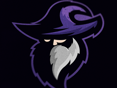 Eletric logo magician mascot mascot logo wizard