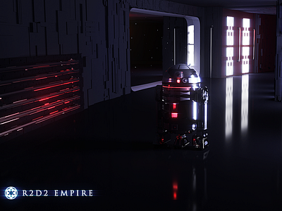 R2D2 Empire 3d 3dsmax evil r2d2 r2d2 star wars