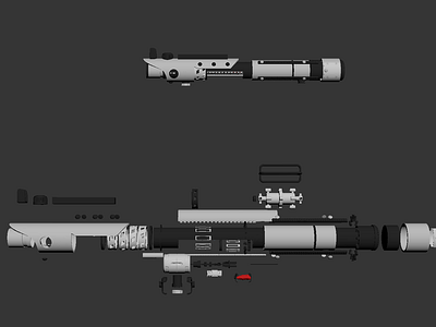 Light saber Model 3d model light saber light saber model model star wars