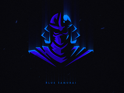 Blue Samurai Mascot