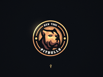 New York PitBulls design esport illustration logo mascot mascot logo