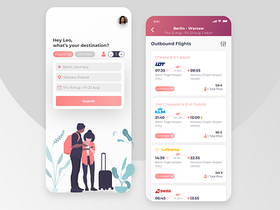 Travel App Concept