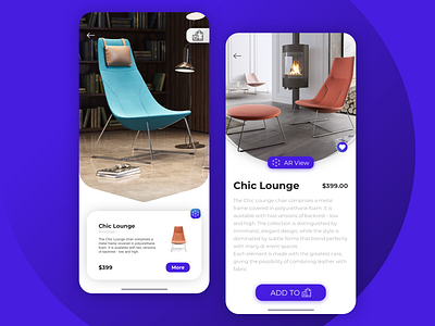 Profim - AR App Concept animaiton app ar augmented reality design furniture app graphics ikea illustration minimal typography ui uidesign ux vector