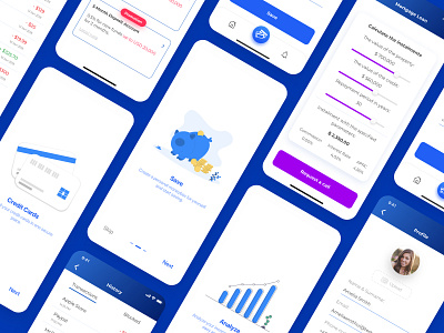 Payment App UI Kit app dailyui design flat graphics illustration payment typography ui ui8 uidesign uikit ux vector