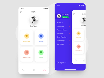 Daily UI - Profile Design