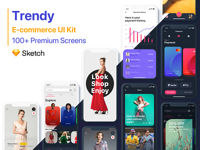 Trendy | E-commerce UI Kit