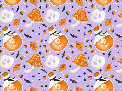 Halloween pattern