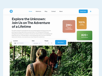 Travel Landing Page