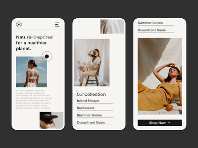 SOMA Fashion Store Website Mobile Vr by Aditya Pramana on Dribbble