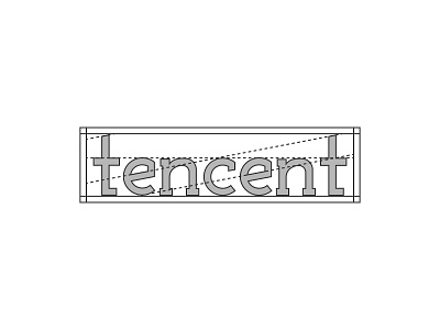 Tencent Logo bar black branding club design graphic logo restaurant simple white