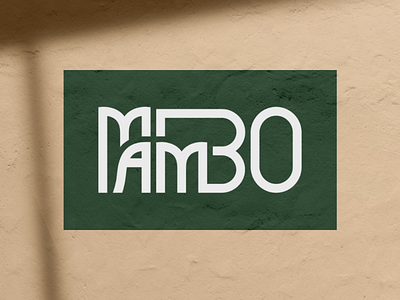 Mambo Media Logo (rejected) logo design branding minimalist