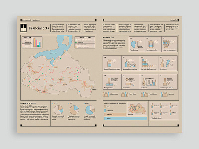 Infographic & rebrand Franciacorta