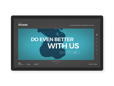 This IS Studio Website agency brand agency branding web design