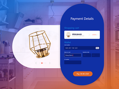 Daily UI 002 Credit Card Checkout