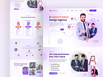 Digital Agency Landing Page