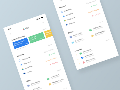 Files App Concept