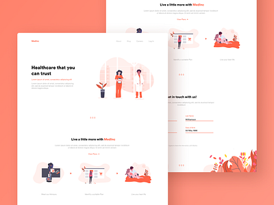 Healthcare Landing Page