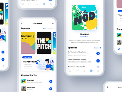 Podcasts App Concept