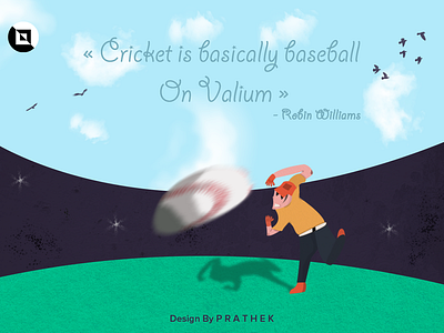 Baseball On Valium abstract adobe art baseball cricket design dribbble illustration lettering photoshop quotes type vector web