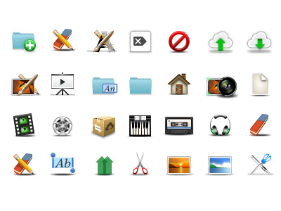 Mixed icons icons