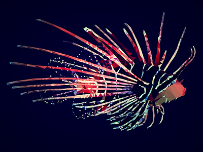 Clearfin lionfish