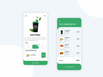 Coffe Application - Concept app branding coffe coffe app coffee shop concept design flat graphic graphic design icon illustration minimal mobile mobile app mobile design mobile ui ui ux web