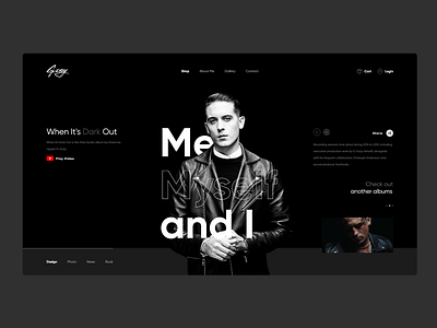 'Me Myself and I' - G-eazy Concept