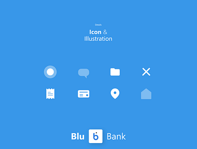 Blue Bank | visual design ui