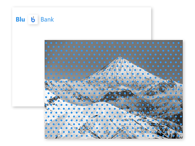 Blue Bank | concept design branding graphic design