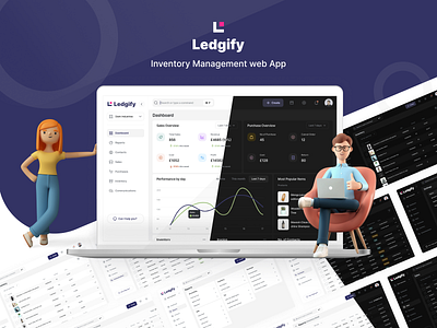 Ledgify Webapp | Finance | Accounting Software | UI/UX accounting awesome branding crm design finance graphic design inventory online productdesign saas software ui ui design uitrends uiux uxtrends web webapp webapplication