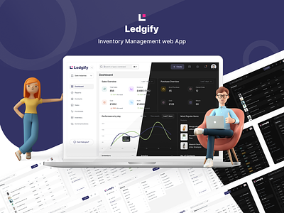 Ledgify Webapp | Finance | Accounting Software | UI/UX