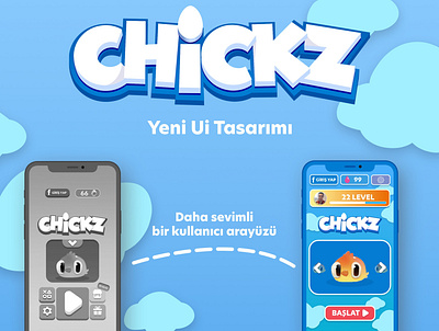Chickz New Ui Design animation colors design illustration logo minimal typography ui ux vector