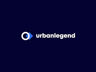 Urbanlegend logo app brand design logo urban