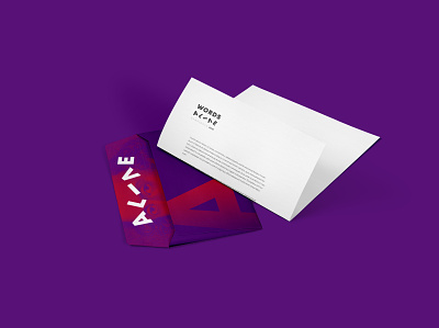 Words Alive Kamploops 2018 identity brand branding design logo typography