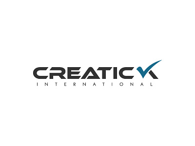 Creatick International Logo brand creatick identity logo product development tick