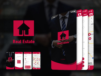 Real Estate App app design ui ui design