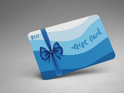 Business Card Mockup Gift 001 gift card gift cards