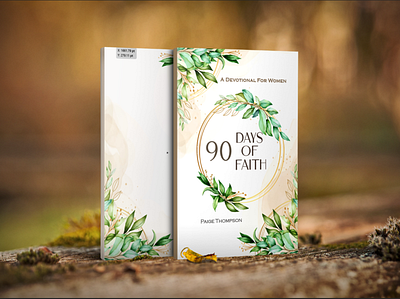 90 Days Of Faith - Paige Thompson book cover book cover design ebook