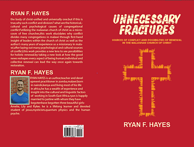 UNNECESSARY FRACTURES book book cover book cover design ebook cover