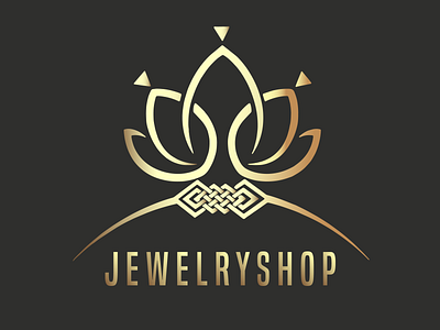 JEWELRYSHOP logo design minimalist logo