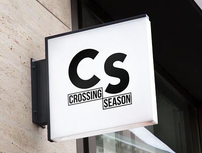 CROSSING SEASON logo design