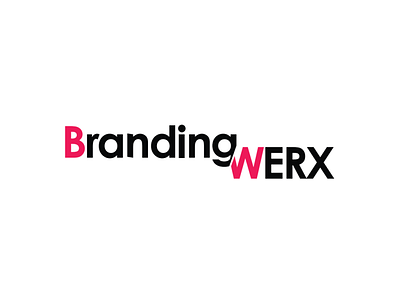 BRANDING WERX flat logo logo design minimal logo design
