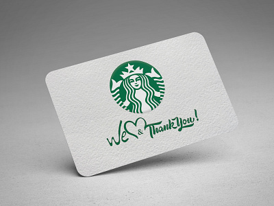 Starbucks Gift_Card 2 gift card